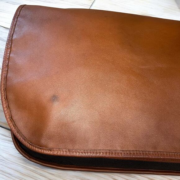 Vintage Coach 688 100th Anniversary US Olympic Leather & Nylon Messenger Bag - Picture 14 of 16